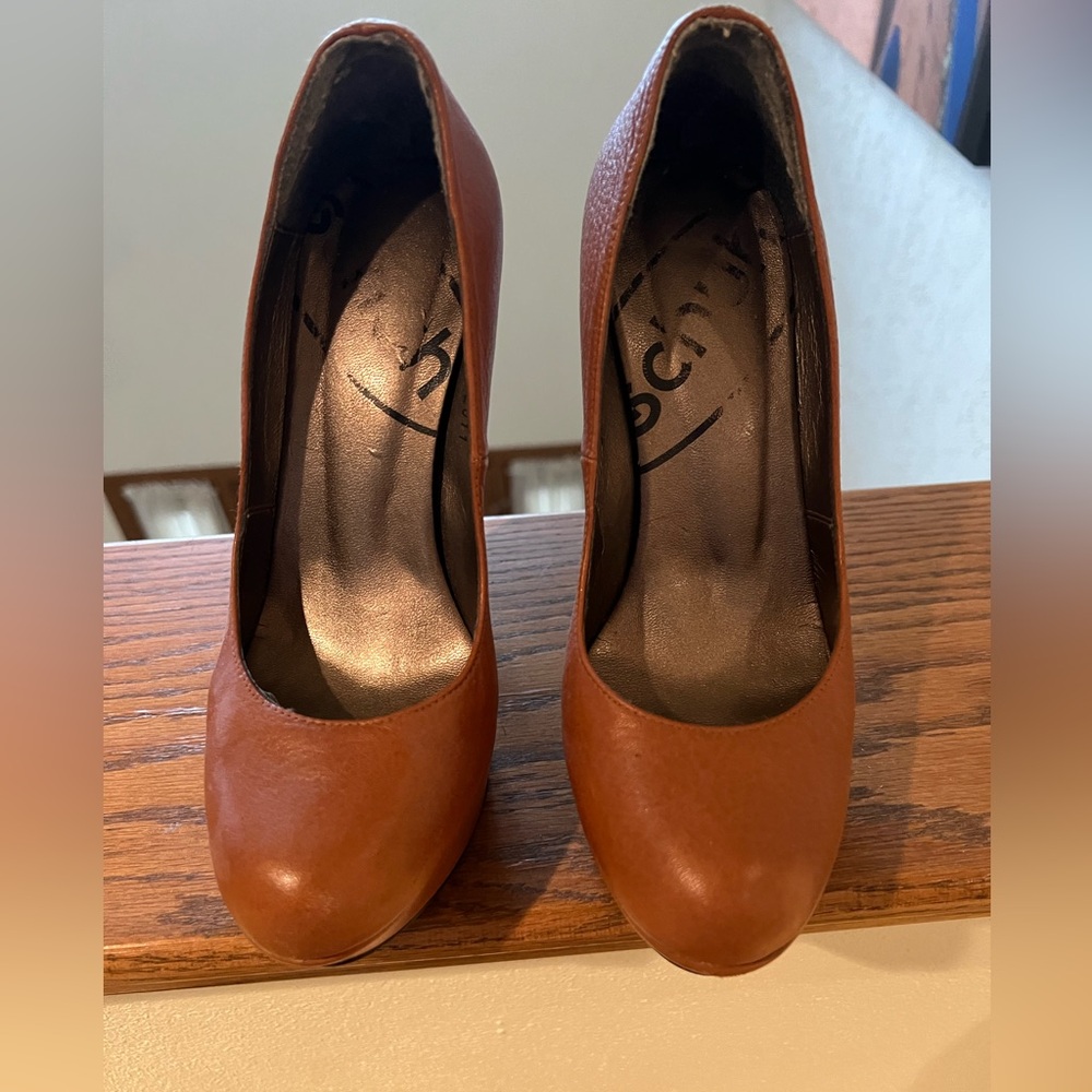 Aldo Brown Platform Shoes